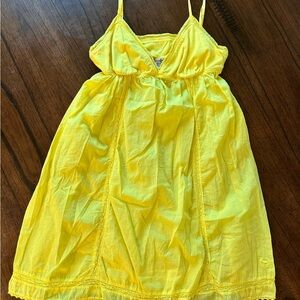 Pink - yellow slip dress